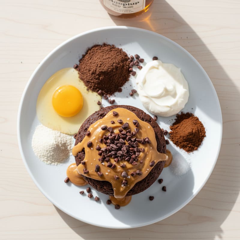 Decadent Chocolate Protein Mug Cake