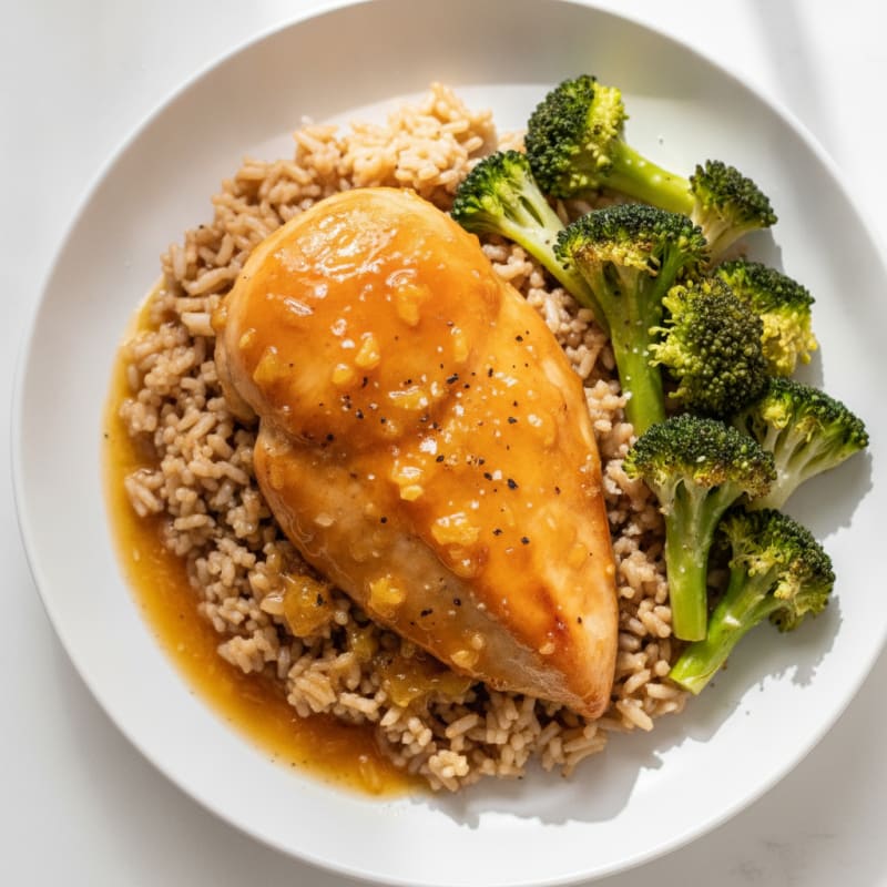 Baked Orange Glazed Chicken