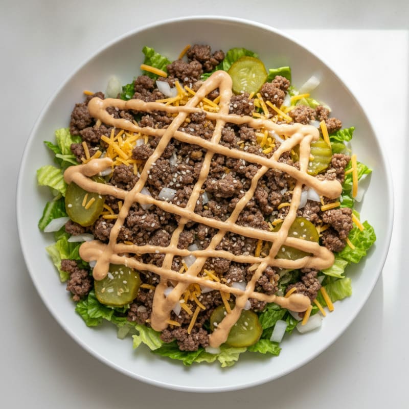 Big Mac Protein Bowl