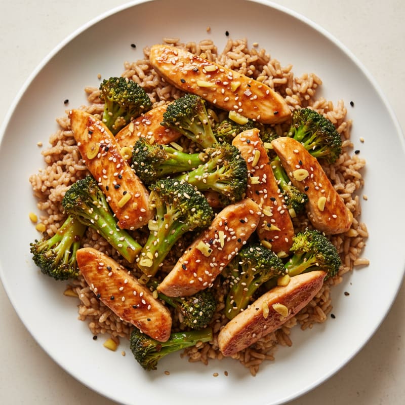 Teriyaki Chicken and Broccoli Stir-Fry
