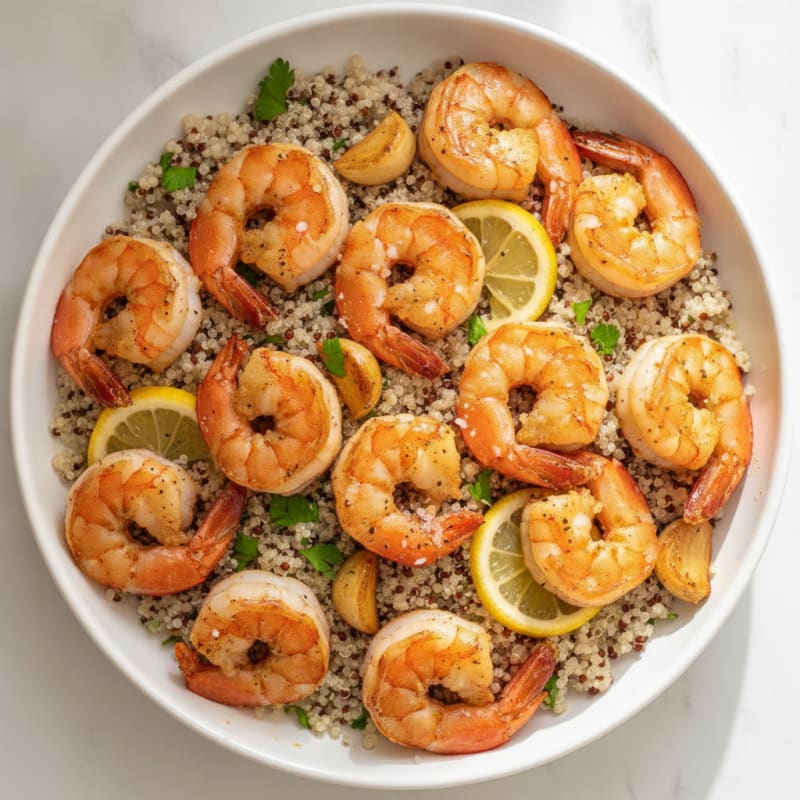 Garlic Butter Roasted Shrimp