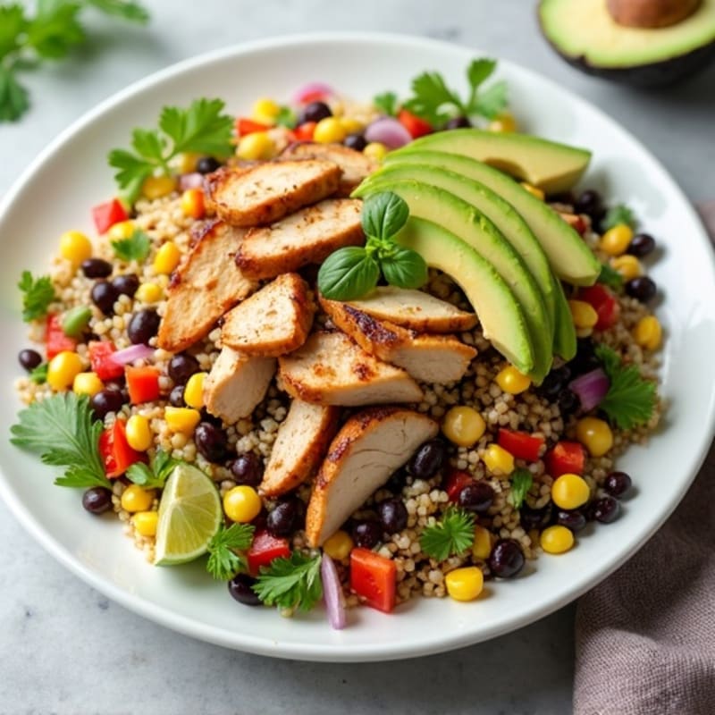 Zesty Quinoa Black Bean Salad