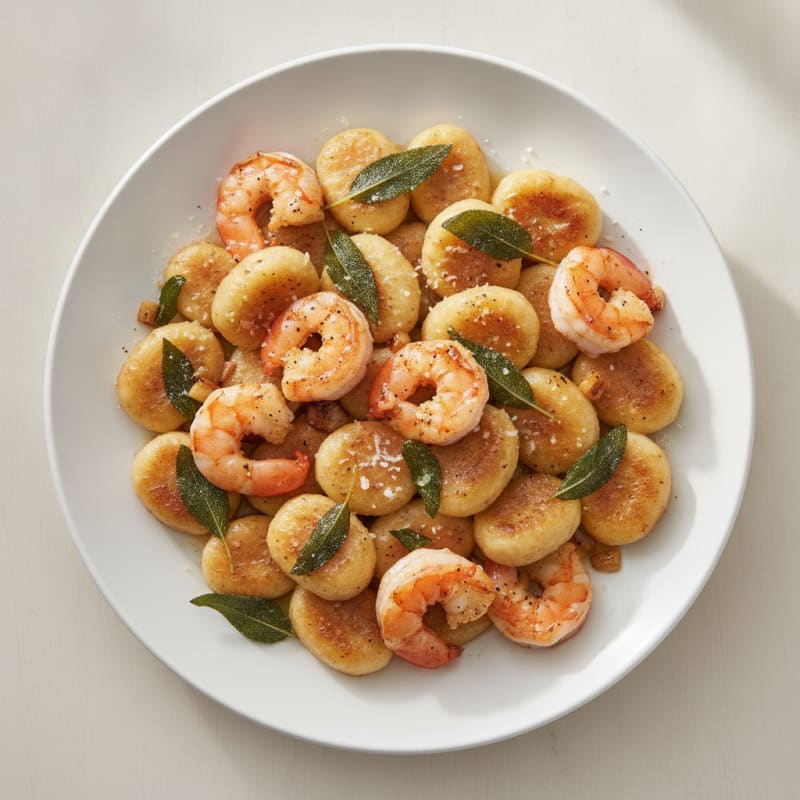 Ricotta Gnocchi with Sage Butter Sauce
