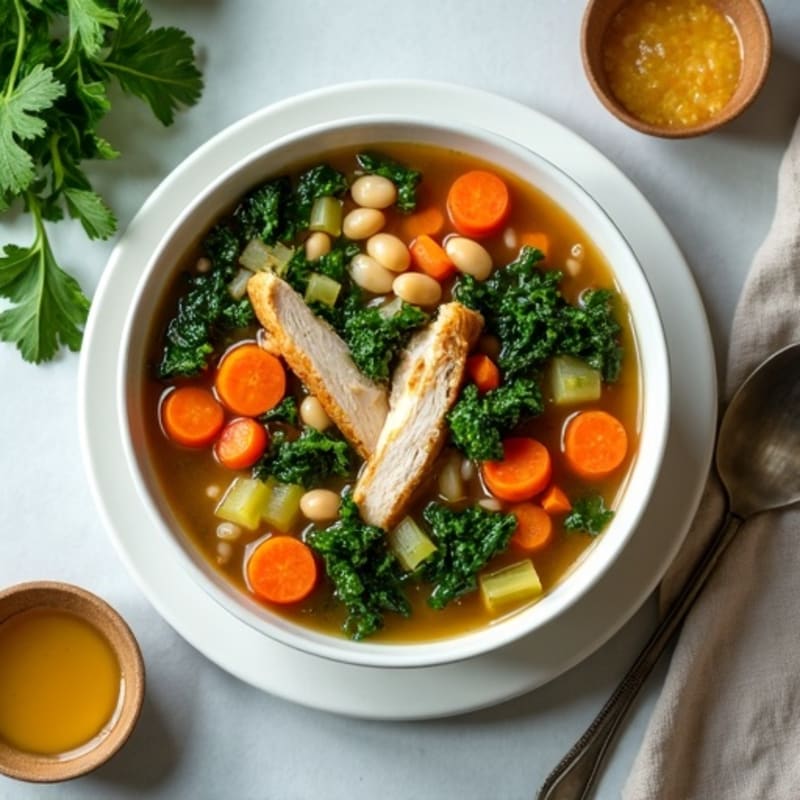 Hearty Kale and White Bean Soup