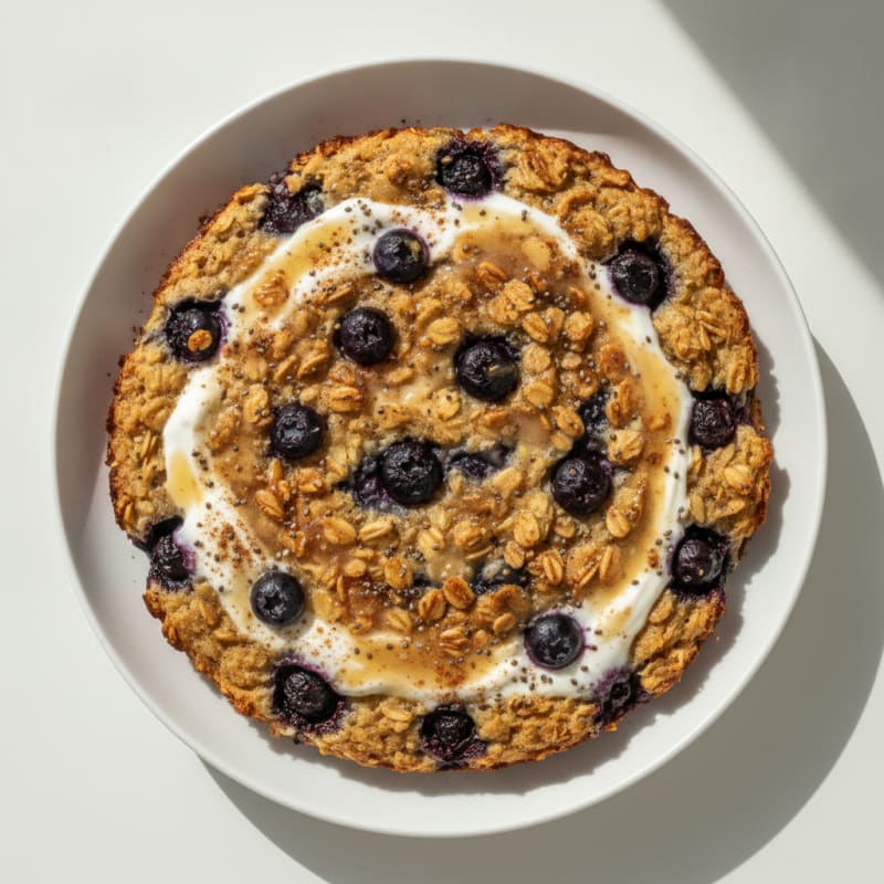 Baked Berry Rolled Oats