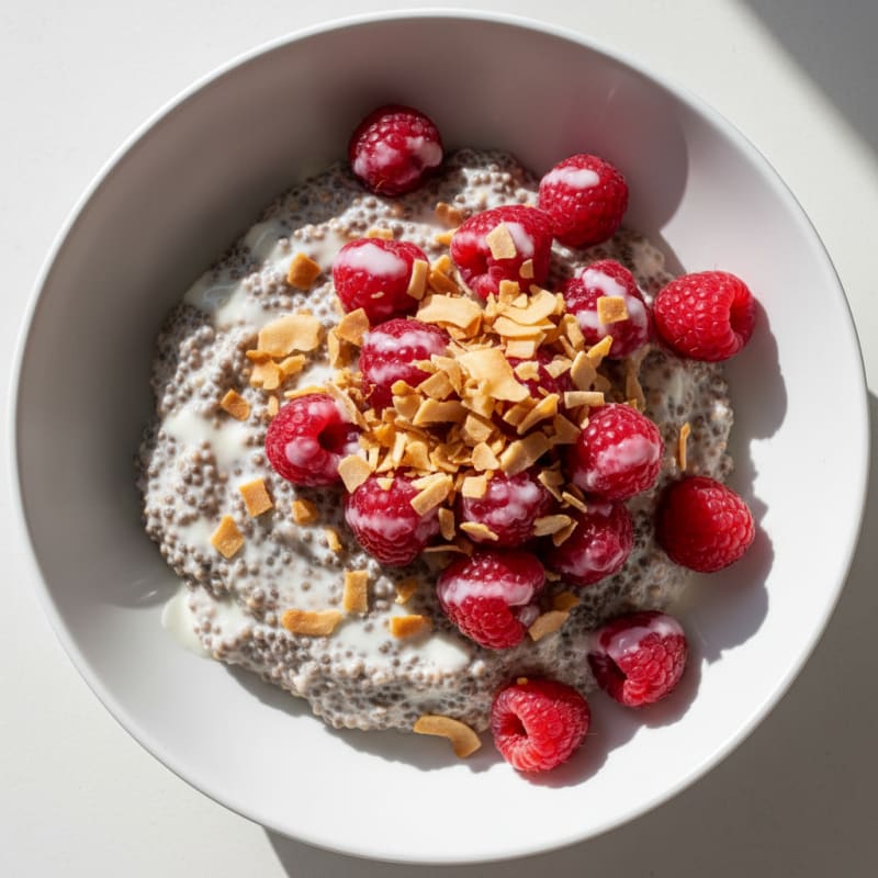 Creamy Coconut Chia Seed Pudding