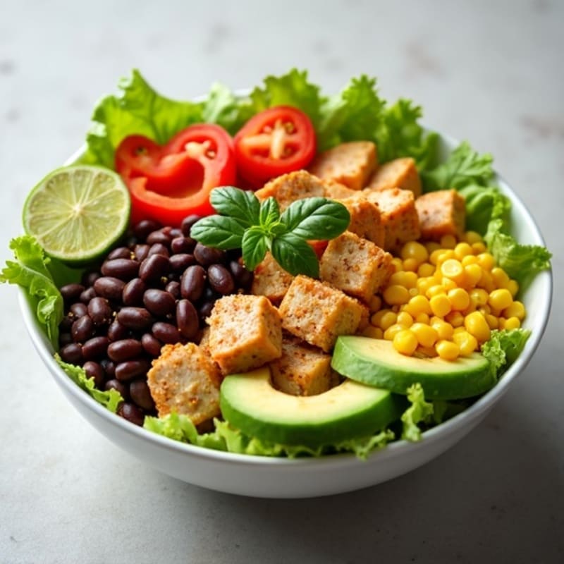 Fresh Black Bean Burrito Bowl