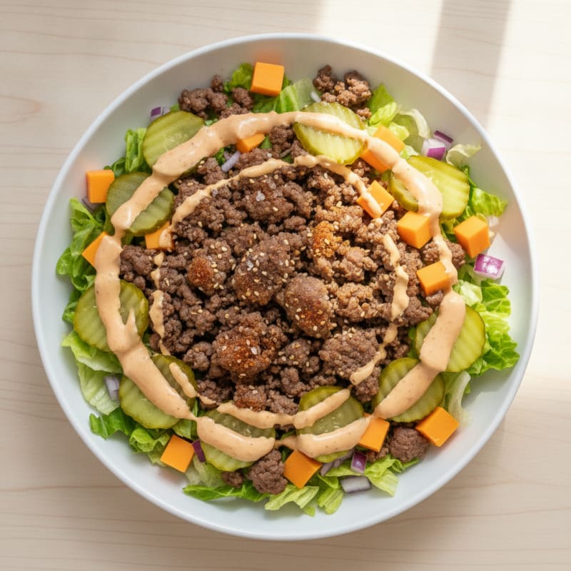 Big Mac Protein Bowl