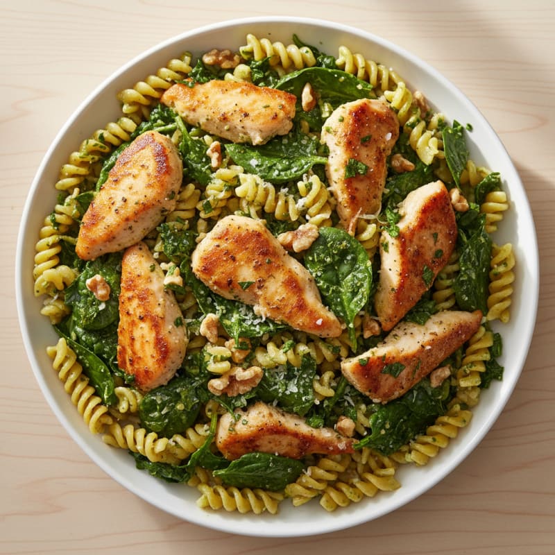 Zesty Wild Garlic Pesto Pasta