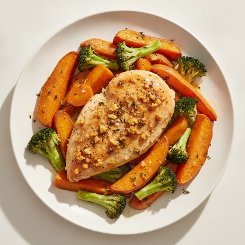 Garlic Herb Roasted Chicken