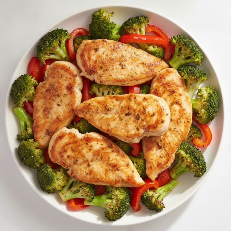 Sheet Pan Lemon Herb Chicken and Veggies