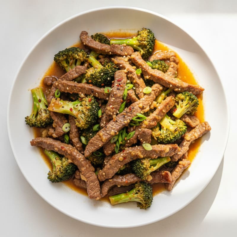 Garlic Beef and Broccoli Stir-Fry