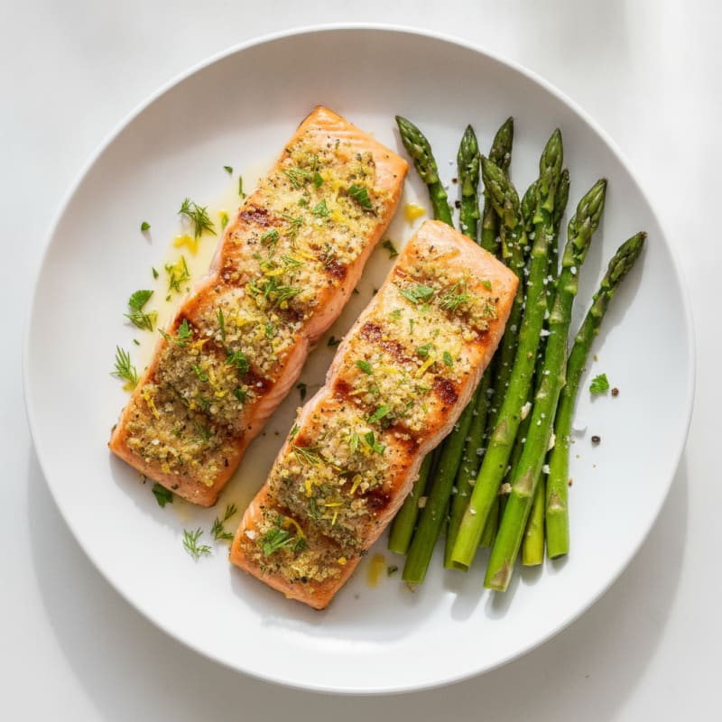 Lemon Herb Grilled Salmon