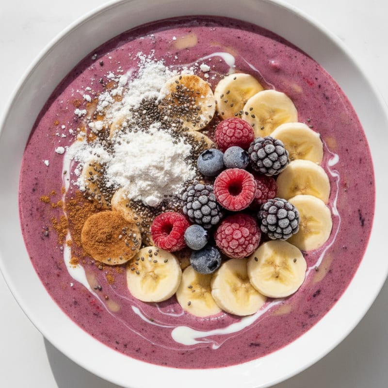Berry Banana Breakfast Smoothie