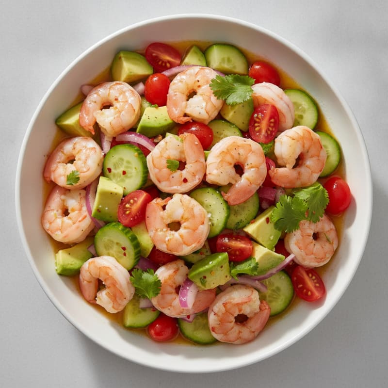 Citrus Shrimp and Avocado Ceviche