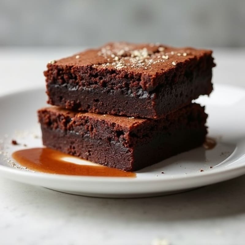 High Protein Fudgy Chocolate Brownies