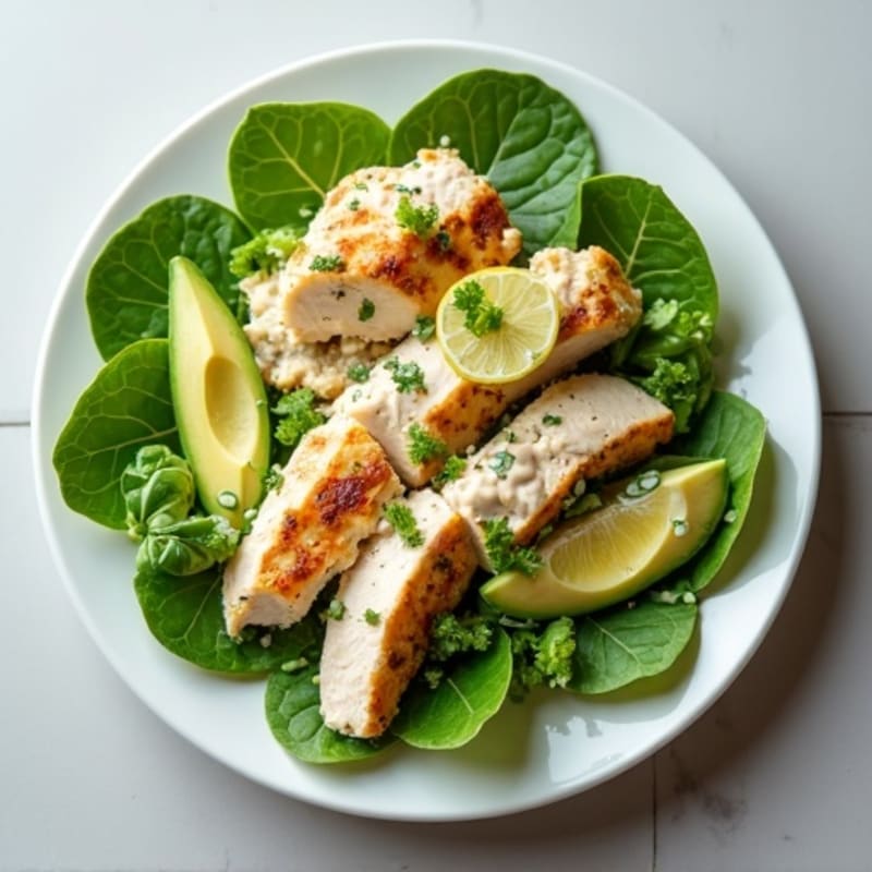 Creamy Lemon Herb Chicken Salad