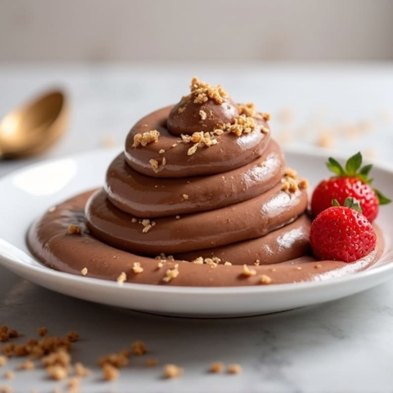 Silky Chocolate Protein Pudding