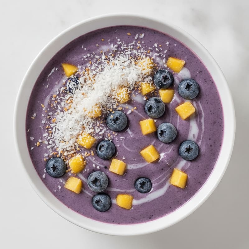 Blueberry & Collagen Smoothie Bowl