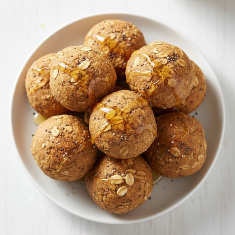 Creamy Peanut Butter Protein Bites