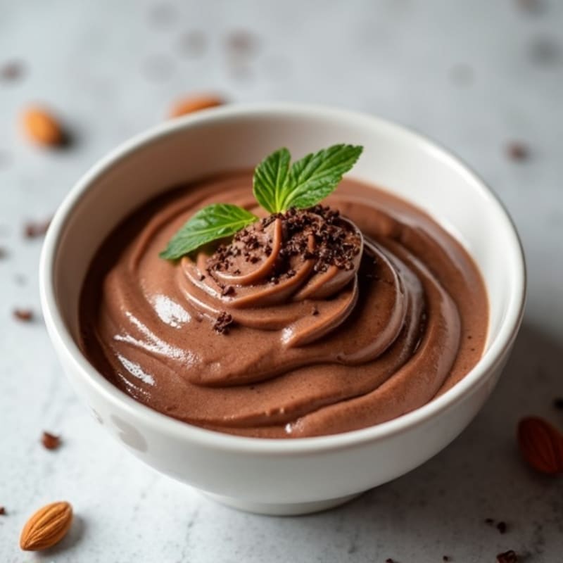 Silky Tofu Protein Chocolate Pudding