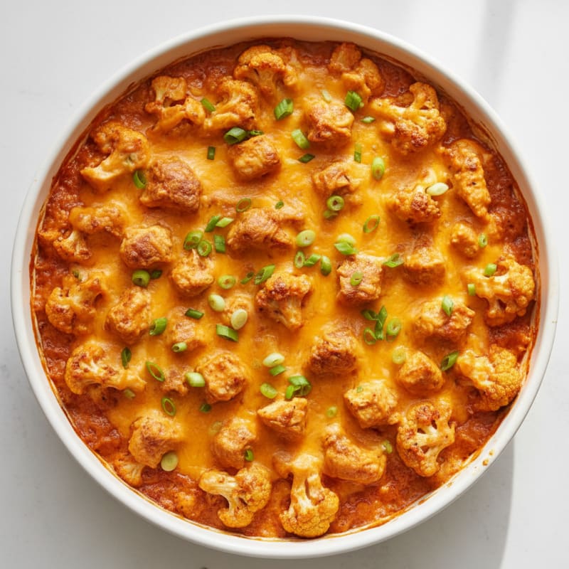Creamy Buffalo Chicken Dip Skillet