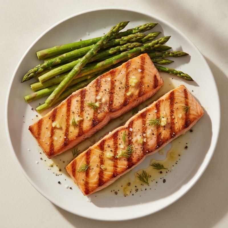 Lemon Herb Grilled Salmon