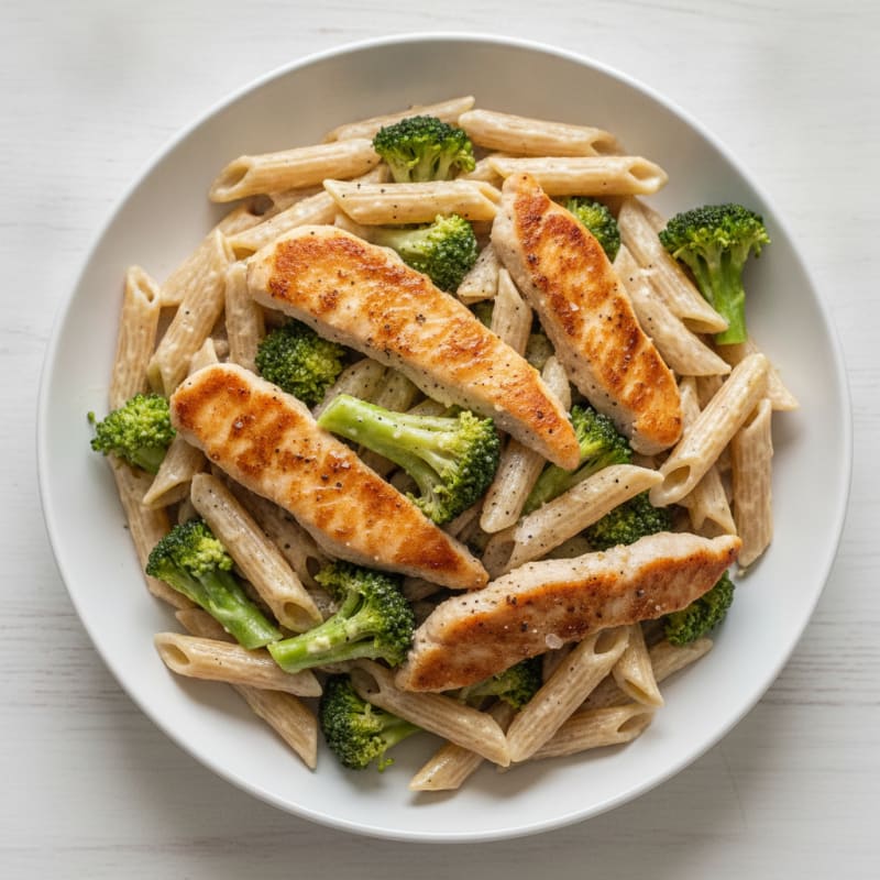 Creamy Chicken Alfredo Pasta