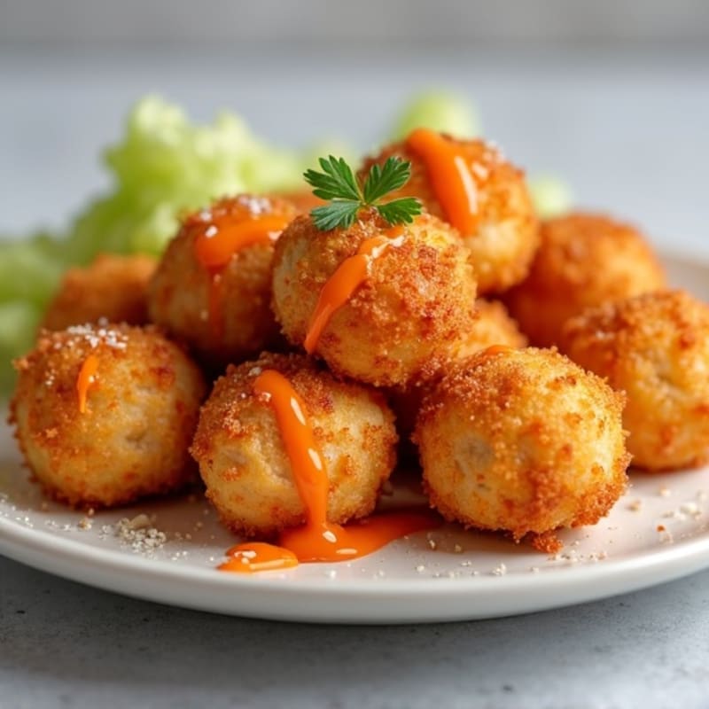 Crispy Baked Buffalo Chicken Bites