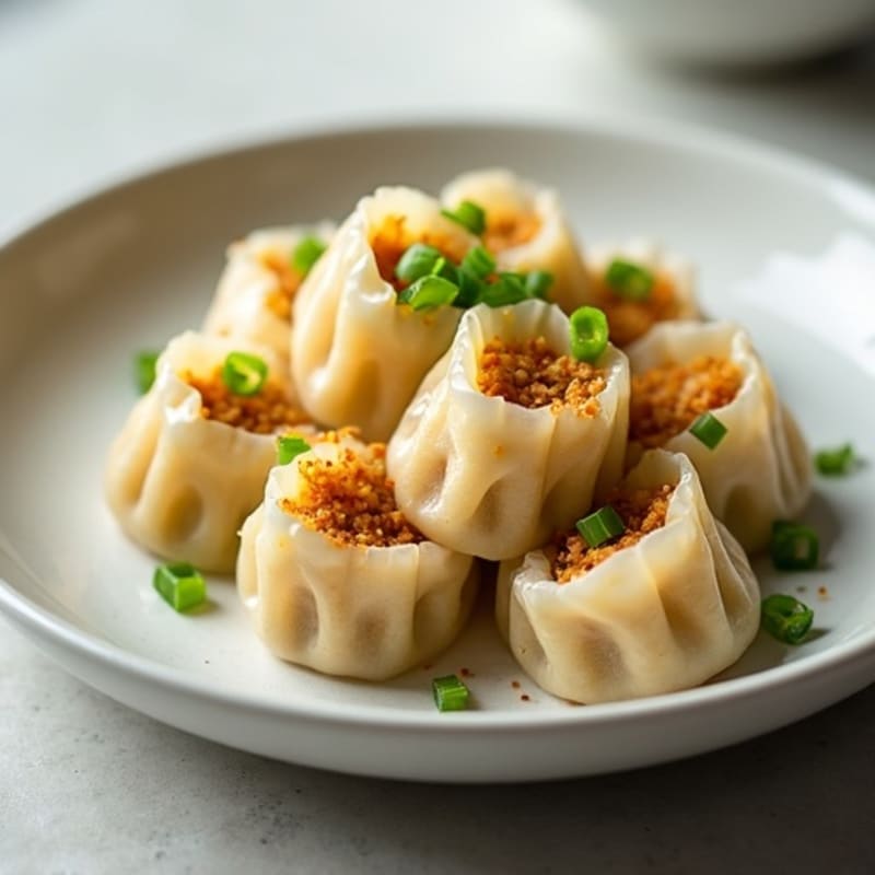 Lightened-Up Chicken and Cauliflower Dumplings