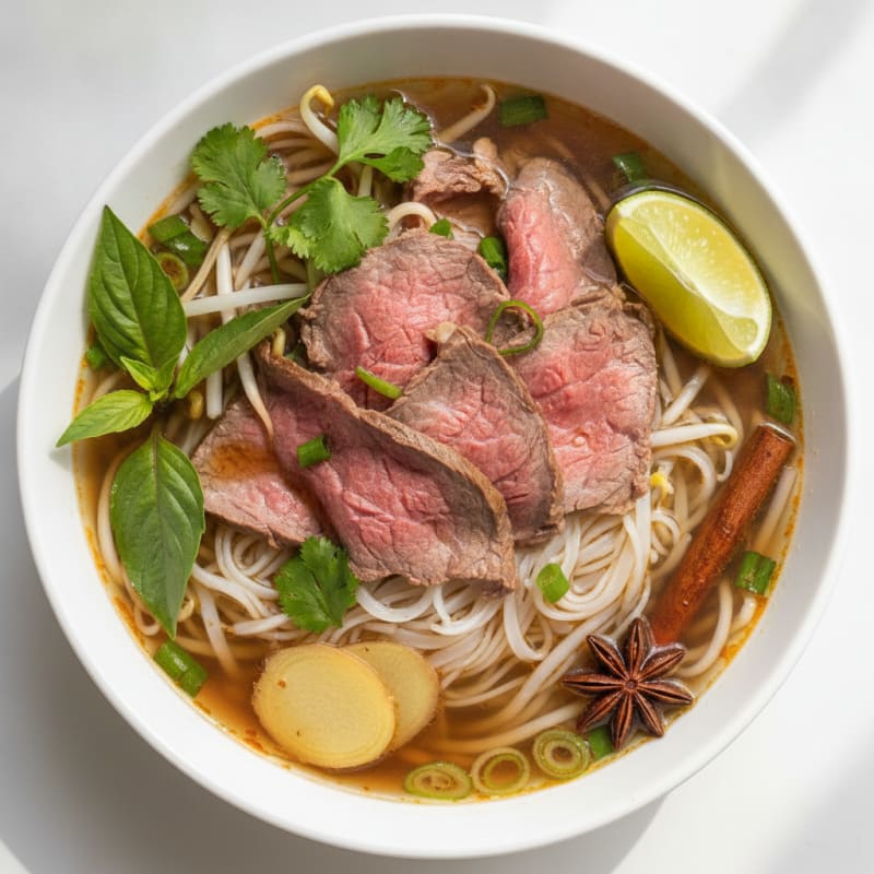 Traditional Beef Pho with Lean Sirloin