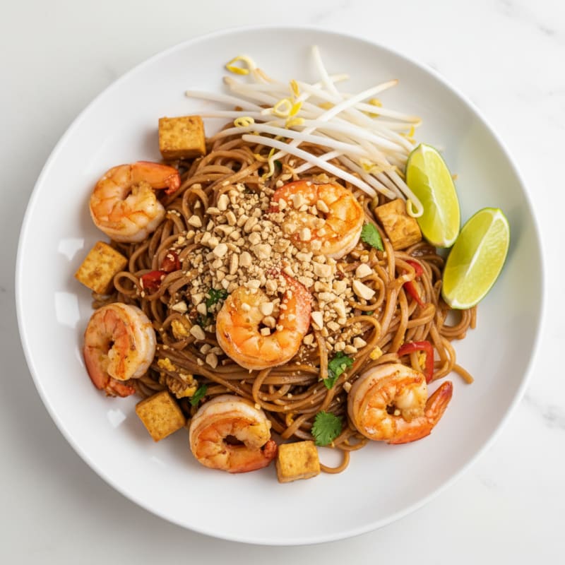 Shrimp Pad Thai Noodles