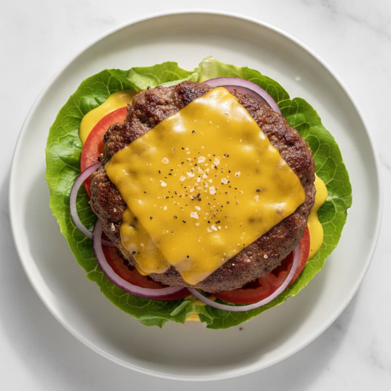Classic Beef Burger with Cheddar
