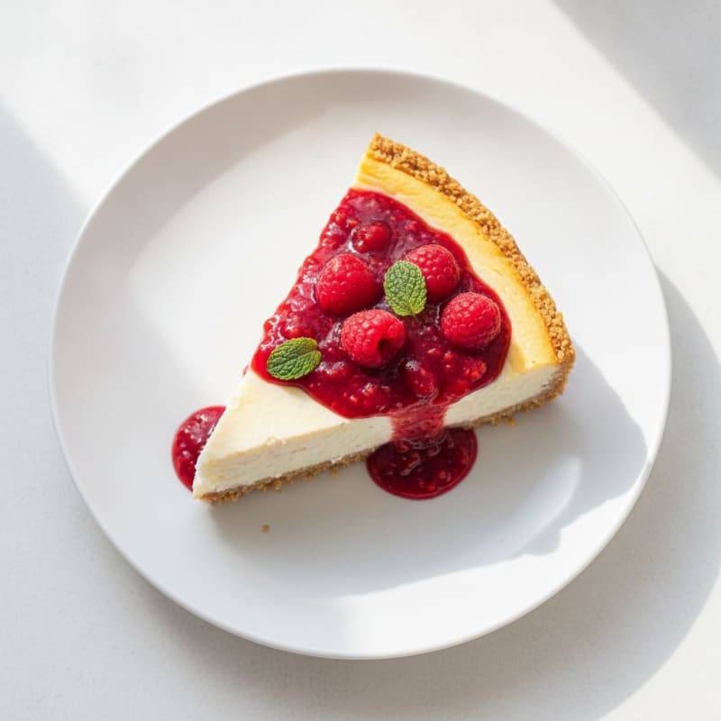 Creamy Greek Yogurt Protein Cheesecake