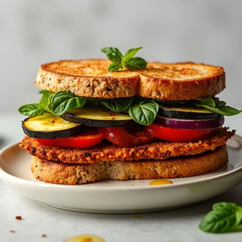 Hearty Grilled Vegetable Sandwich