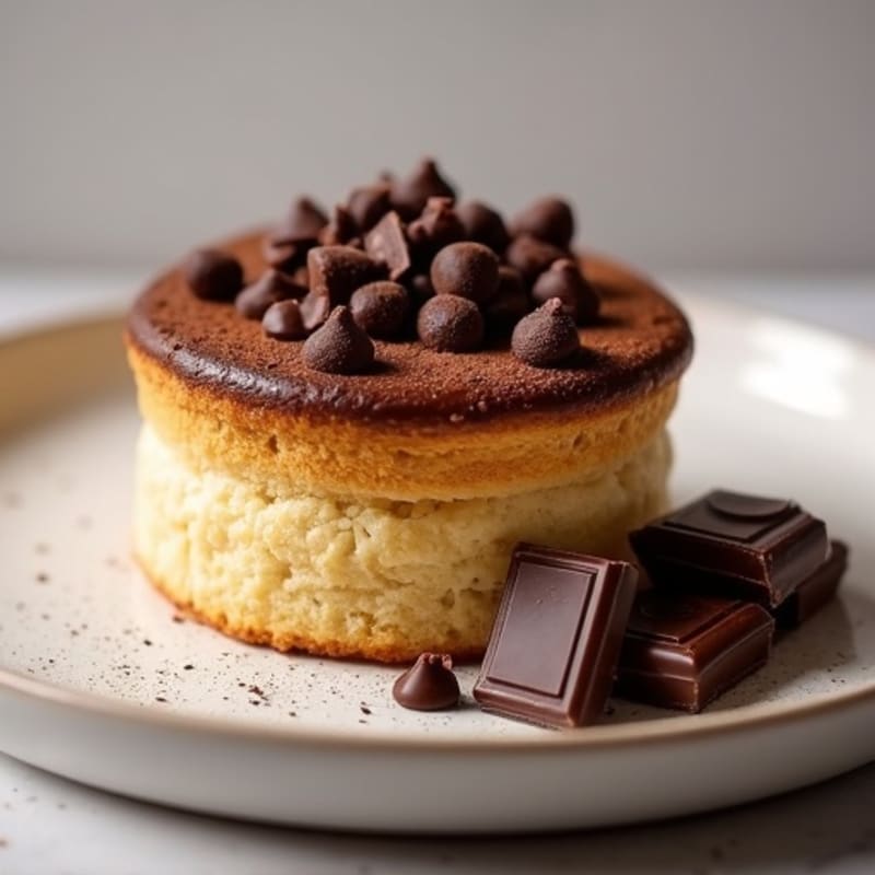 Dark Chocolate Protein Soufflé