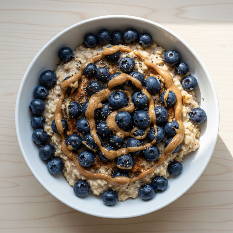Blueberry Oatmeal Power Bowl