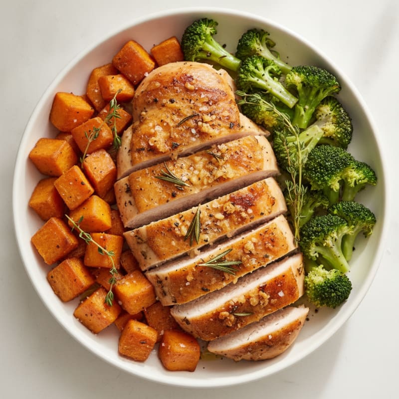 Garlic Herb Roasted Chicken