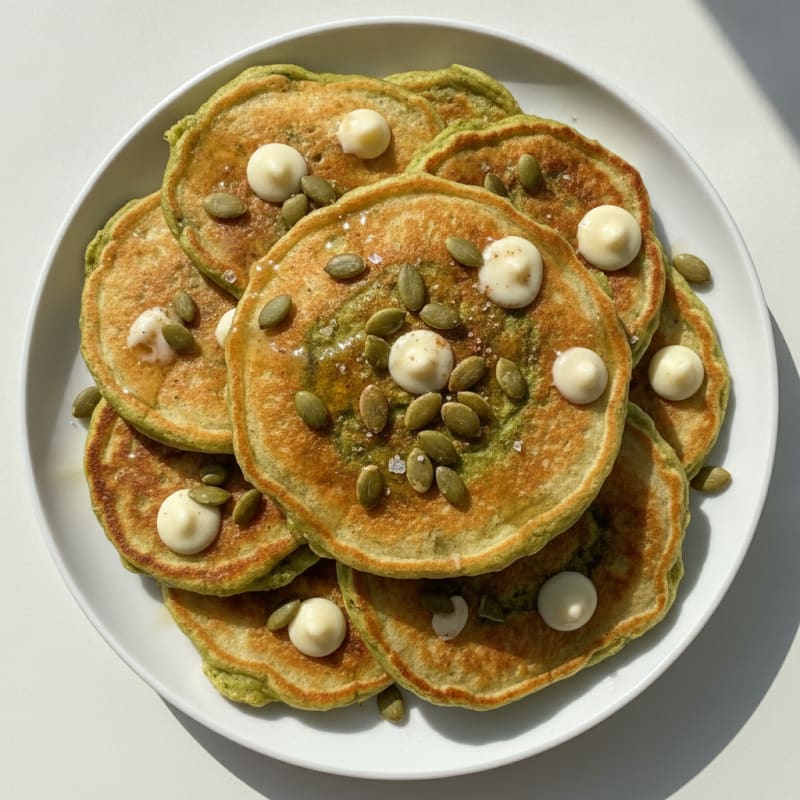 Banana Egg White Flourless Pancakes