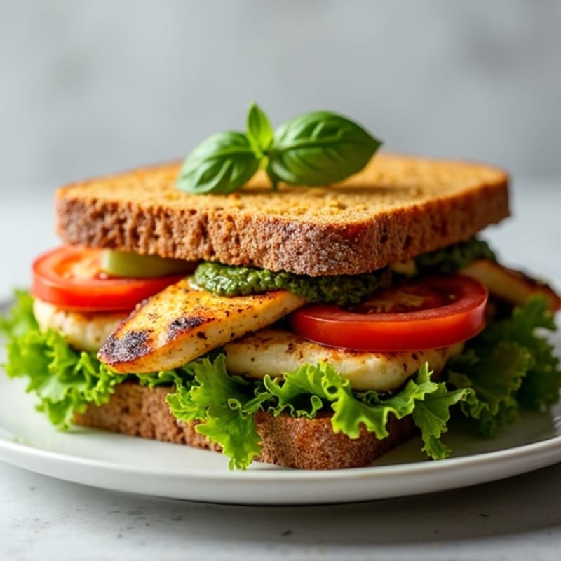Grilled Pesto Chicken Sandwich