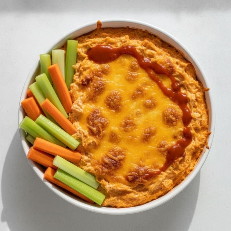 High-Protein Buffalo Chicken Dip