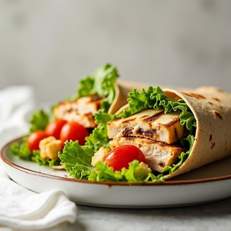 Grilled Chicken Caesar Wrap