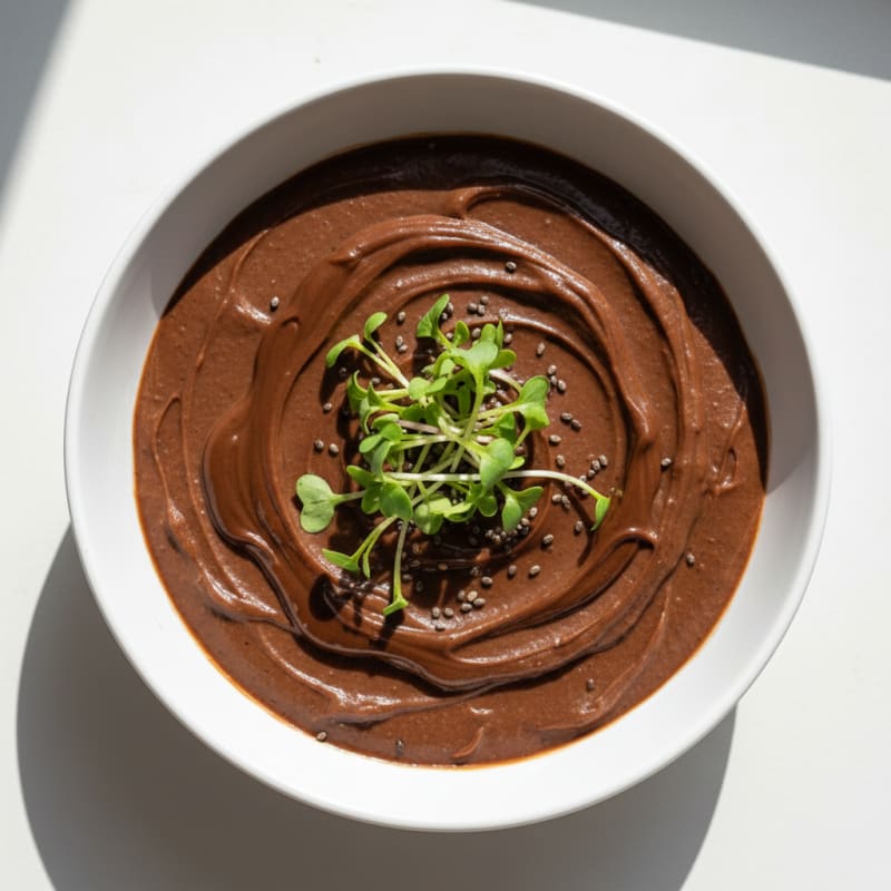 Silky Chocolate Protein Pudding