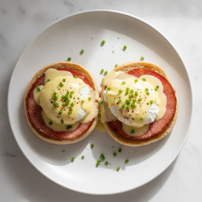 Classic Eggs Benedict with Hollandaise