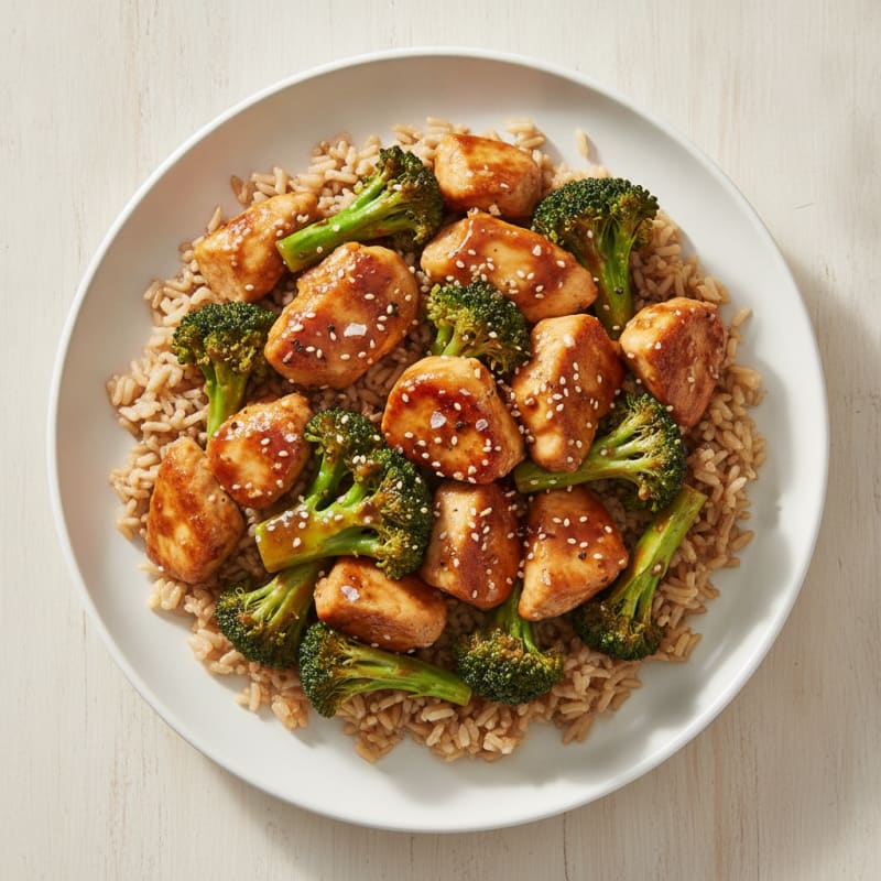 Teriyaki Chicken and Broccoli Stir-Fry
