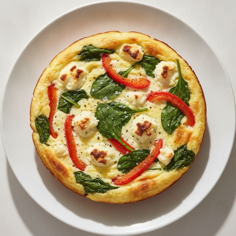 Savory Cottage Cheese Egg Bake