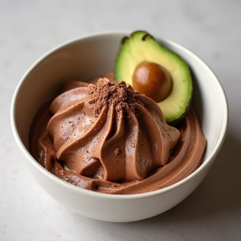 Creamy Chocolate Avocado Mousse