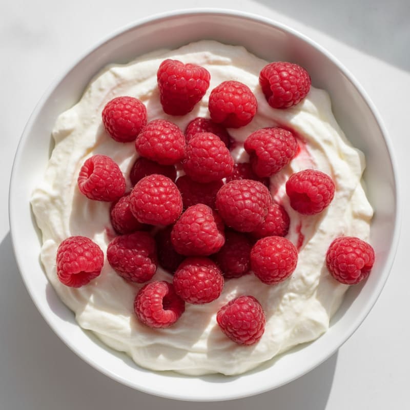 Silky Greek Yogurt Protein Pudding with Berries