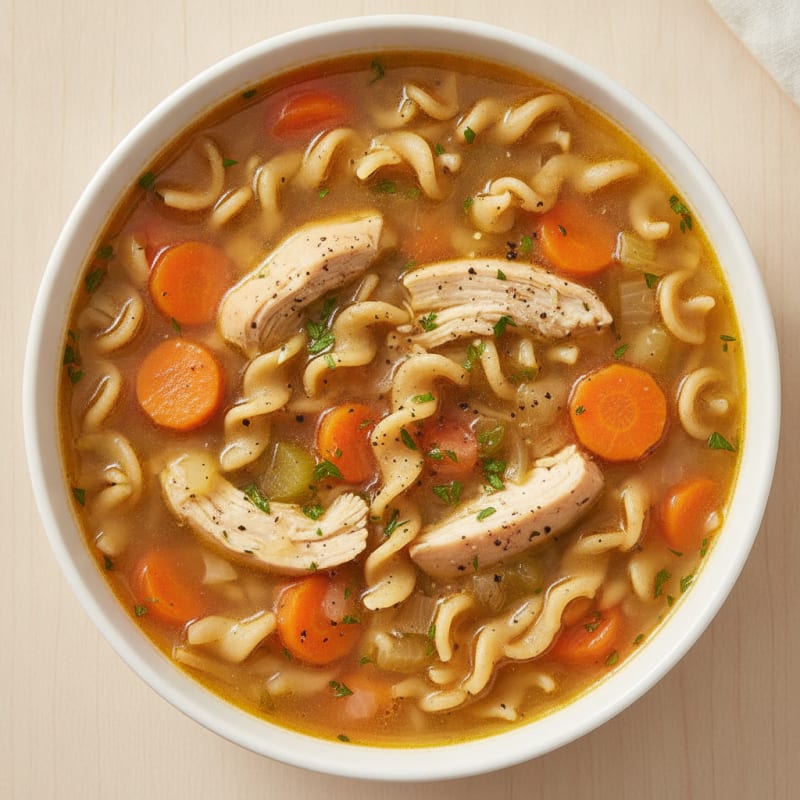 Hearty Chicken Noodle Soup