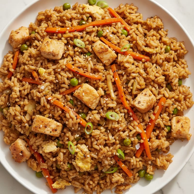 Chicken and Vegetable Fried Rice